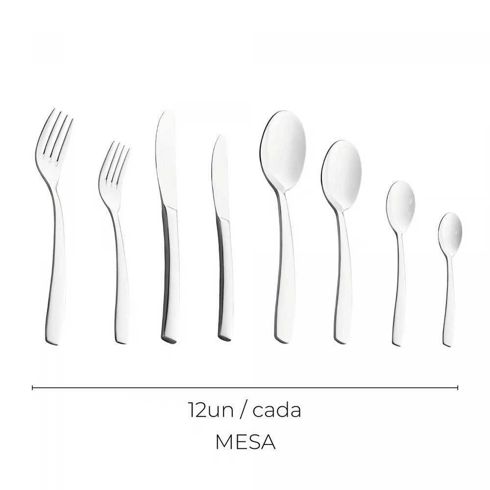 Faqueiro London Aco Inox 101 Pecas Faqueiro London Aco Inox 101 Pecas