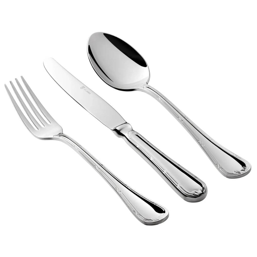 Faqueiro C/ 101 peças Aço inox St. James Croisé