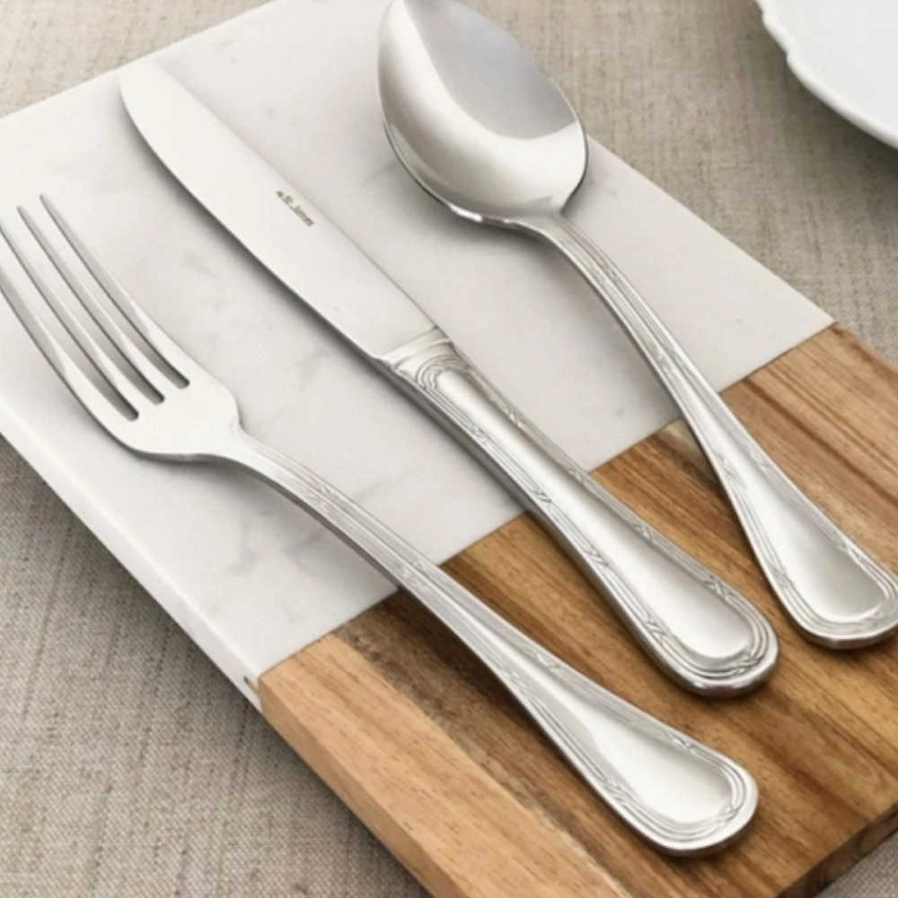 Faqueiro St. James Lace Aco Inox 48 Pecas