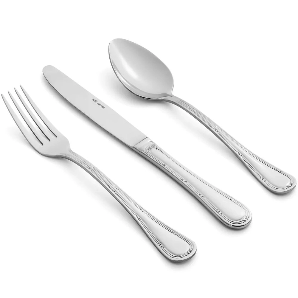 Faqueiro St. James Lace Aco Inox 48 Pecas