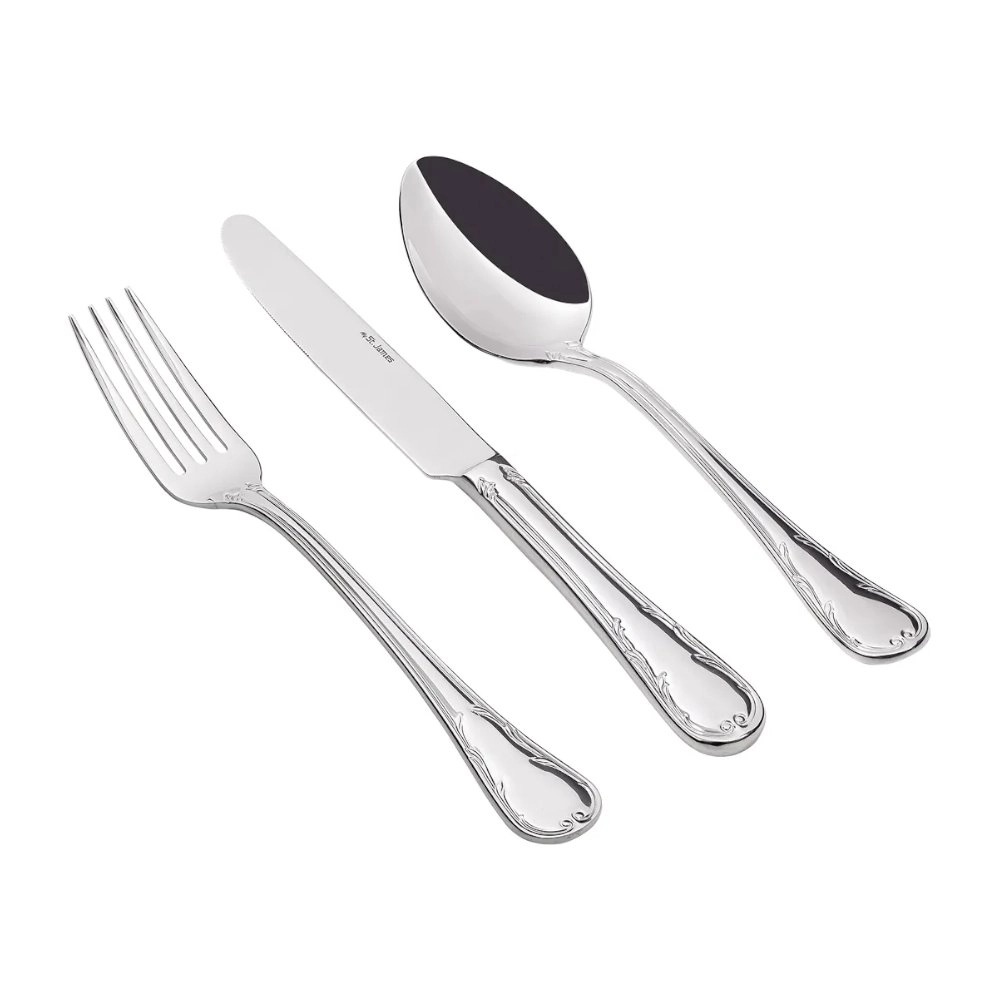 Faqueiro St James Royale Aço Inox - 101 Peças