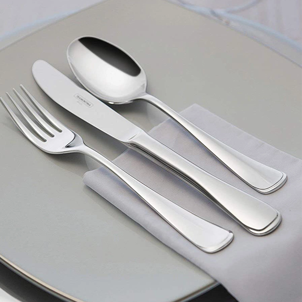 Faqueiro Tramontina Mônaco Aço Inox Alto Brilho - 101 Peças