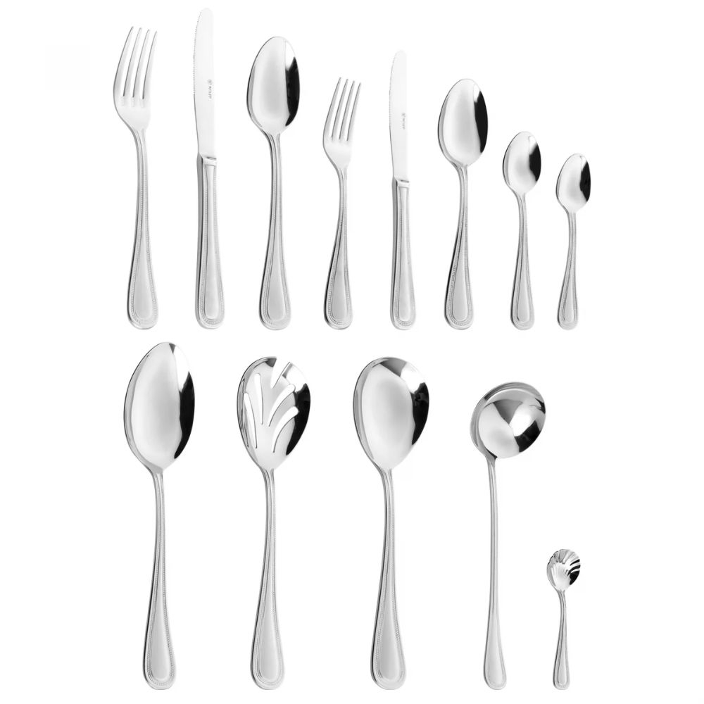 Faqueiro Wolff  Perola Aco Inox - 101 Pecas