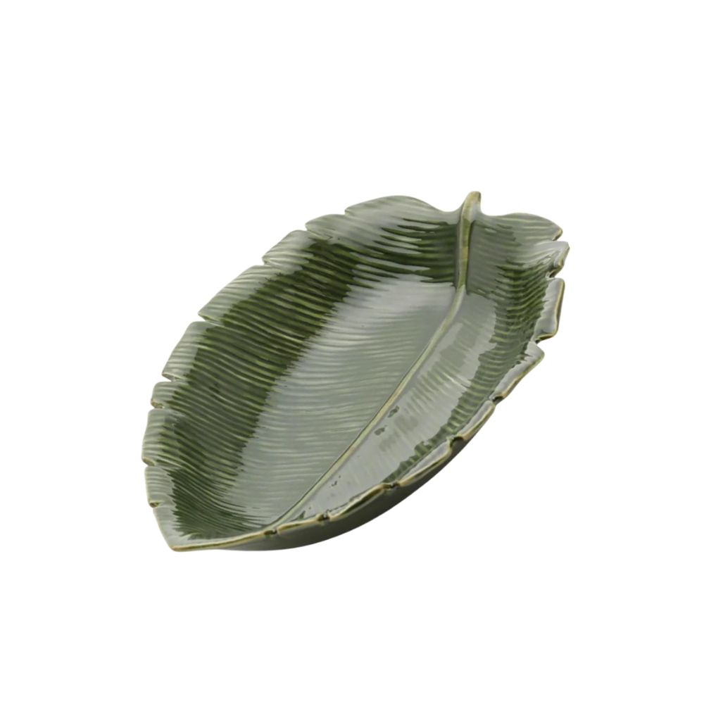 Folha Decorativa Lyor Banana Leaf 30 Cm Folha Decorativa Lyor Banana Leaf 30 Cm