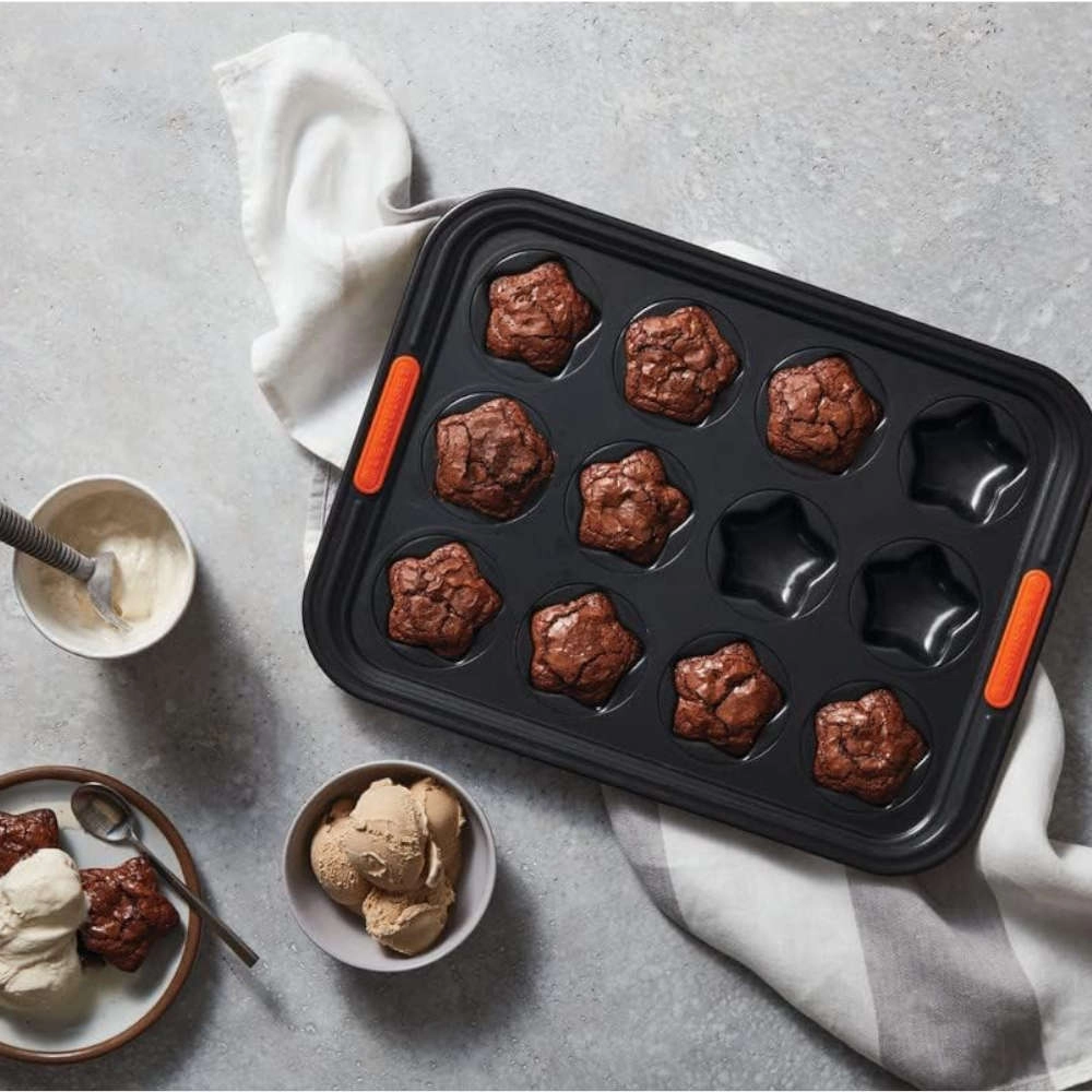 Forma Para Biscoitos Estrela Le Creuset Bakeware 40 X 30 X 3 Cm - 12 Unidades