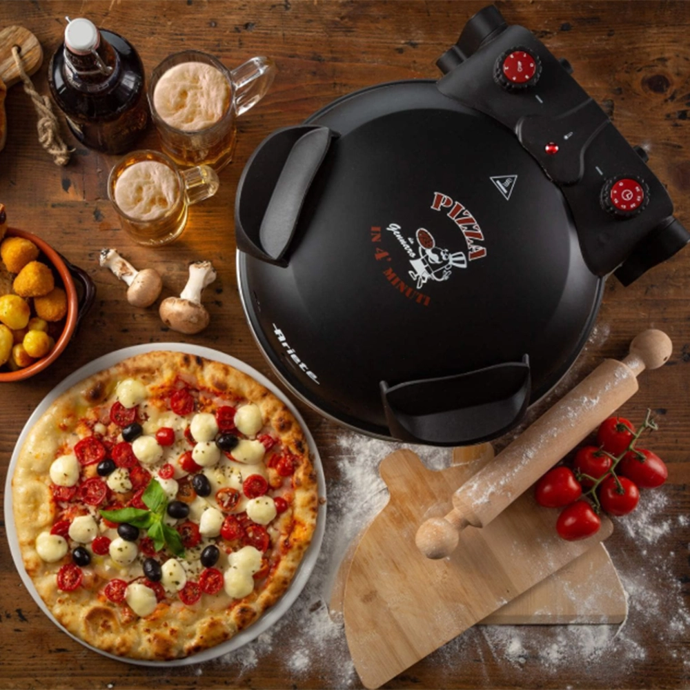 Forno de Pizza Elétrico Com Pedra Refratária Ariete 917