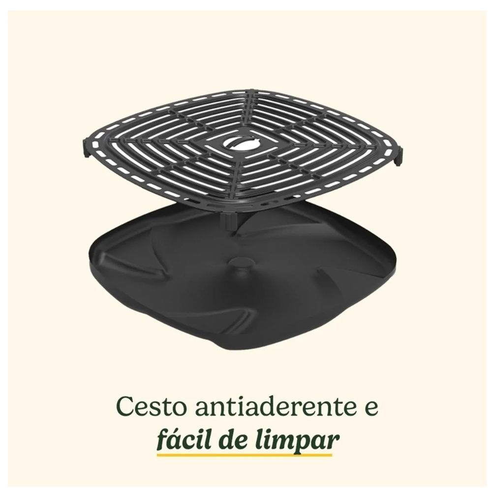 Fritadeira Eletrica Air Fryer Digital Cuisinart 7,2 Litros Fritadeira Eletrica Air Fryer Digital Cuisinart 7,2 Litros