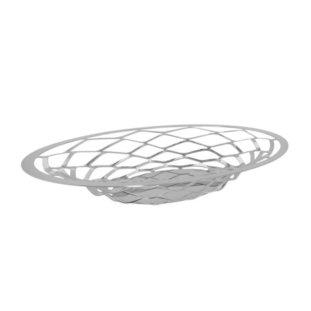 Fruteira / Cesto Para Pao Diamante Aco Inox Fruteira / Cesto Para Pao Diamante Aco Inox
