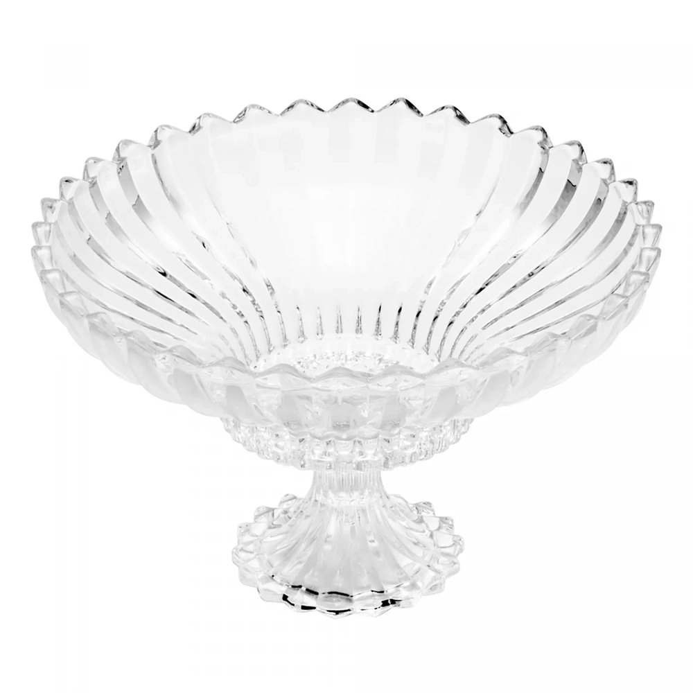 Fruteira Com Pe Wolff Geneva 31 X 19 Cm Fruteira Com Pe Wolff Geneva 31 X 19 Cm