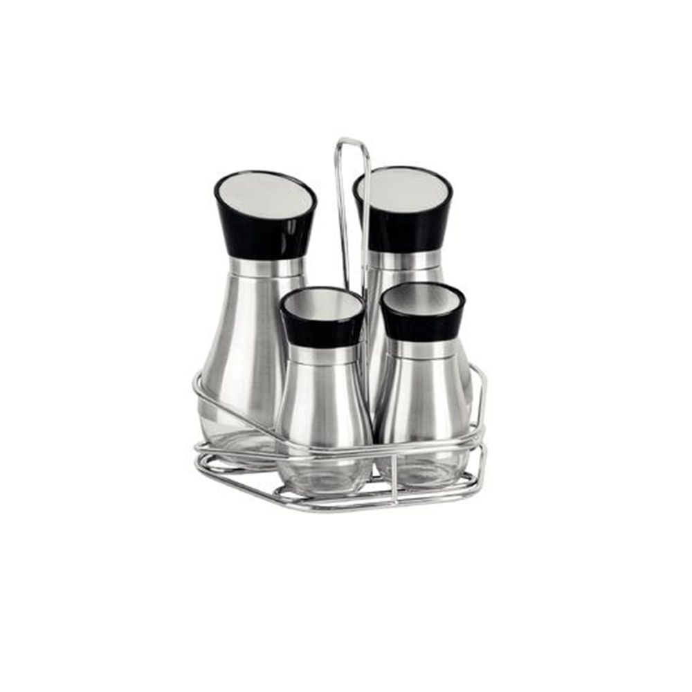 Galheteiro Com Suporte Tramontina Realce - 4 Peças Galheteiro Com Suporte Tramontina Realce - 4 Peças