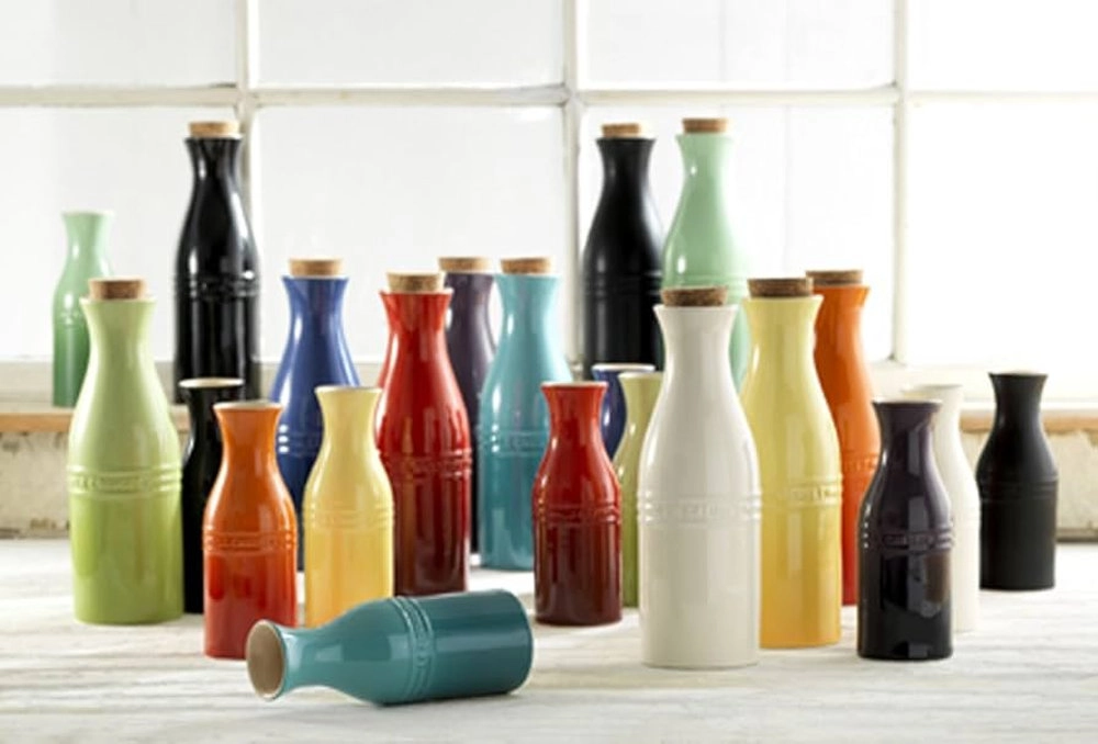 Garrafa de Água Com Rolha Le Creuset 750 Ml Garrafa de Água Com Rolha Le Creuset 750 Ml