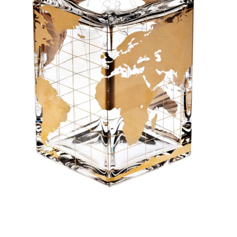 Garrafa Decantadora de Wisky 800 Ml Em Cristal Atlas Vista Alegre