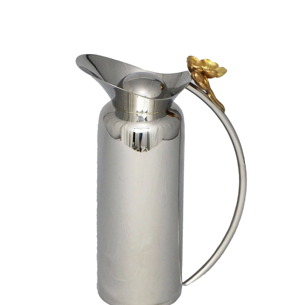 Garrafa Isotérmica Orfèvrerie Royale Flor Aço Inox 500 Ml