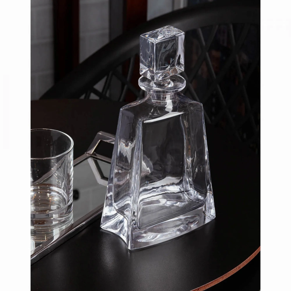 Garrafa Para Whisky Baixa Bohemia Kathrene 700 Ml