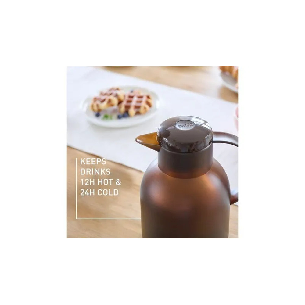 Garrafa Termica Emsa Samba Quick Press 1 Litro