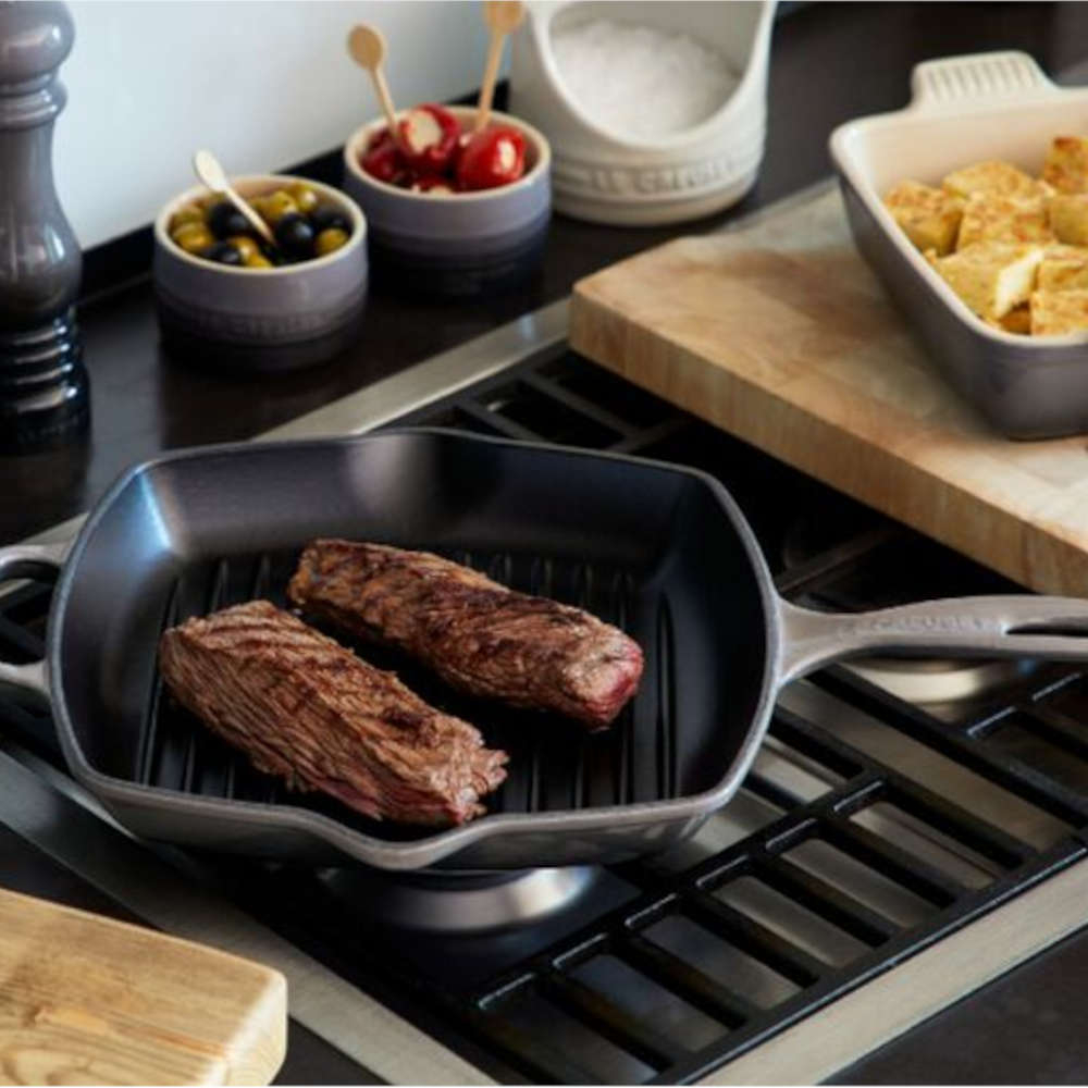 Grelha Quadrada 26 Cm Signature Le Creuset