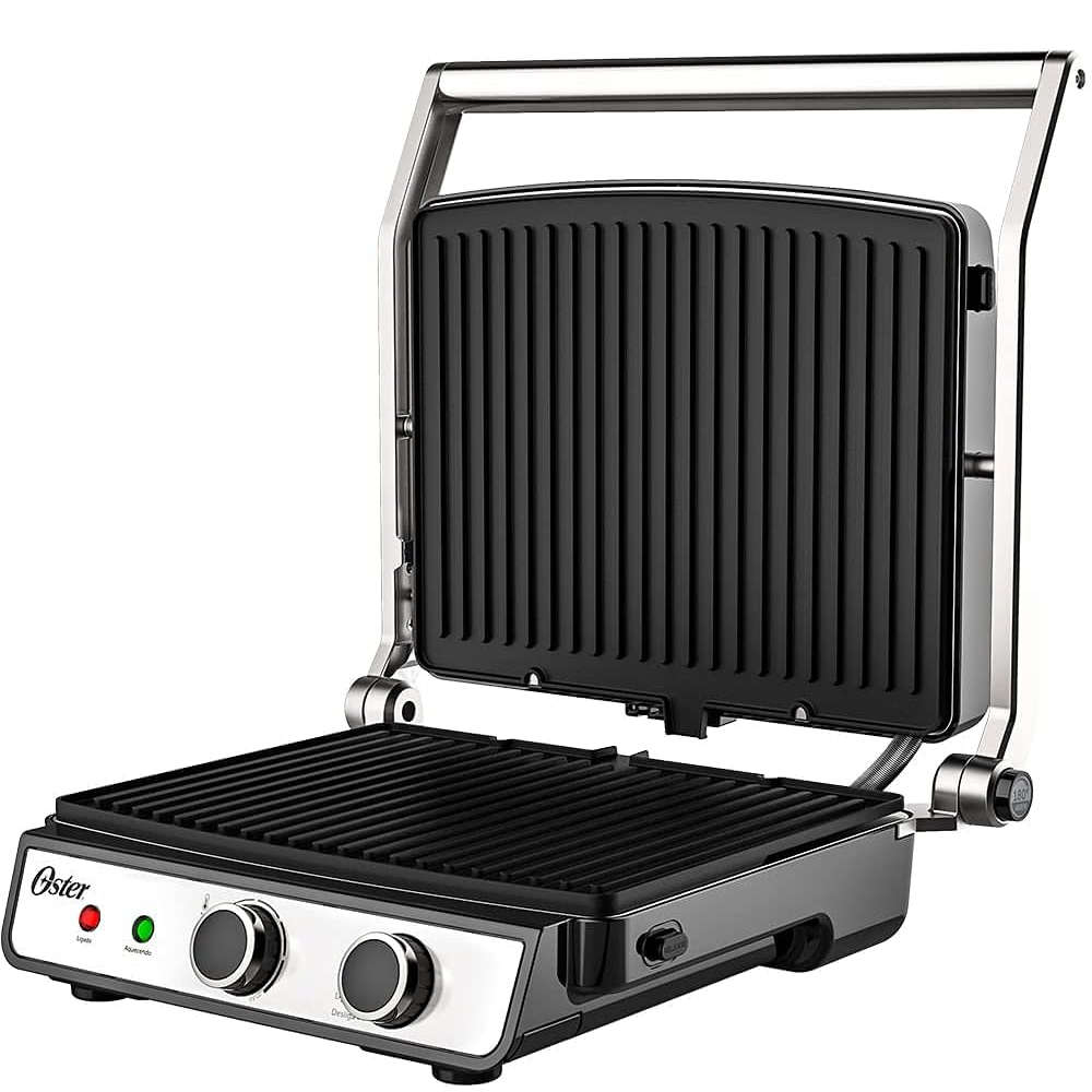 Grill Elétrico Multiuso Oster 2 Em 1 Grill Elétrico Multiuso Oster 2 Em 1