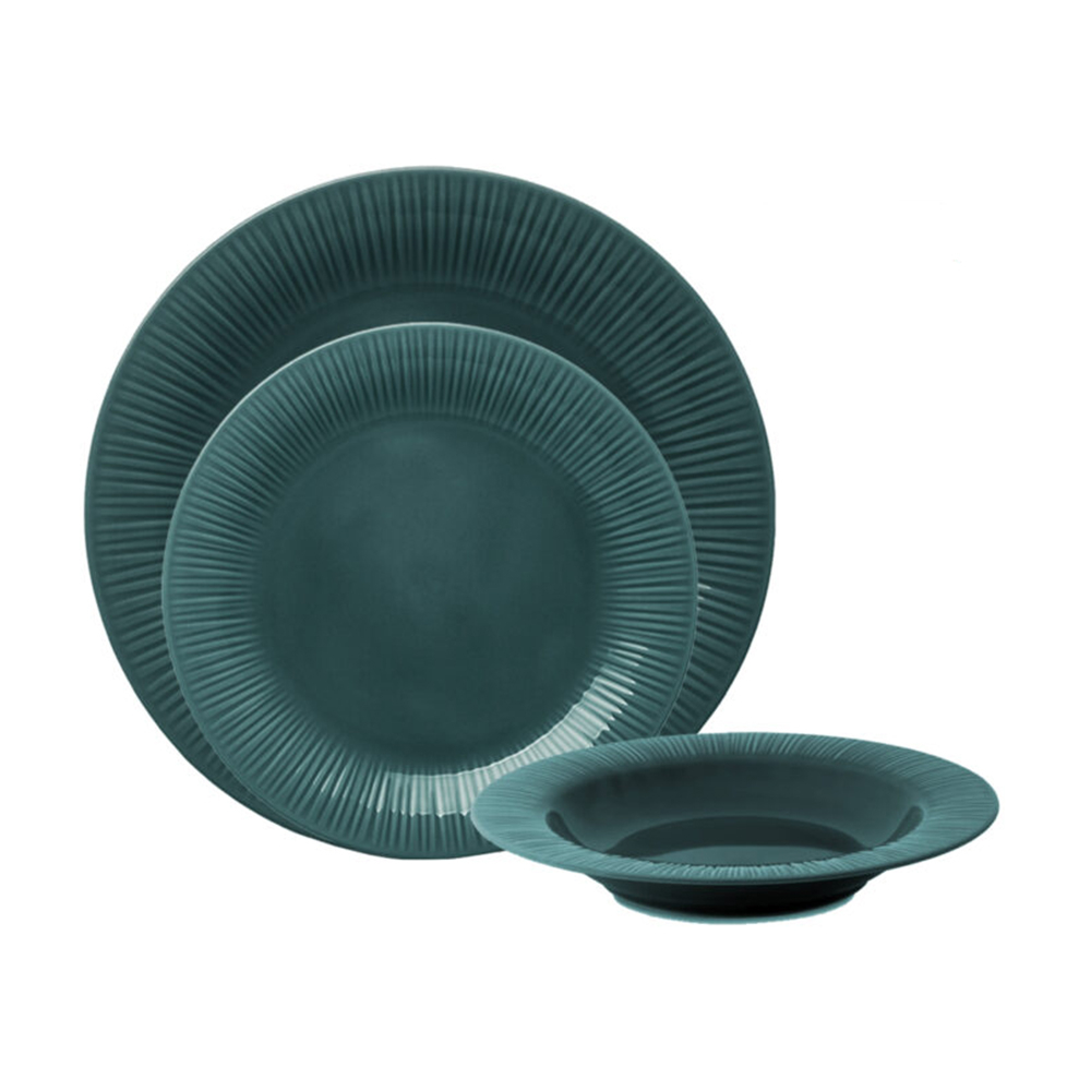 Jantar Noritake Conifere Teal Jantar Noritake Conifere Teal