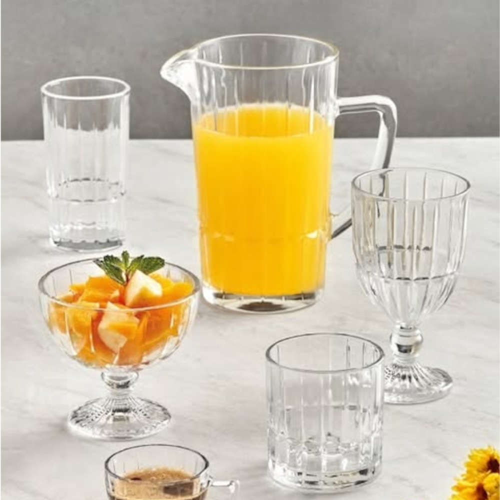 Jarra Cristalle 1,3 L Transparente Em Vidro Hauskraft