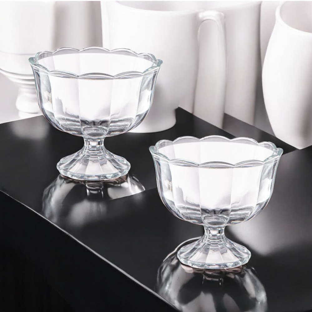 Jg C/ 6 Tacas P/ Sobremesa Peach 410ml Transparente