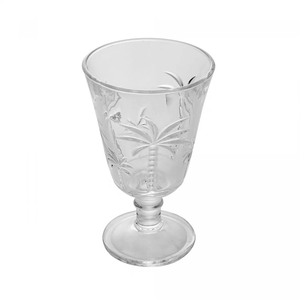 Jg C/ 7 Pcs Jarra+6 Tacas Palm - 1,3l/240ml
