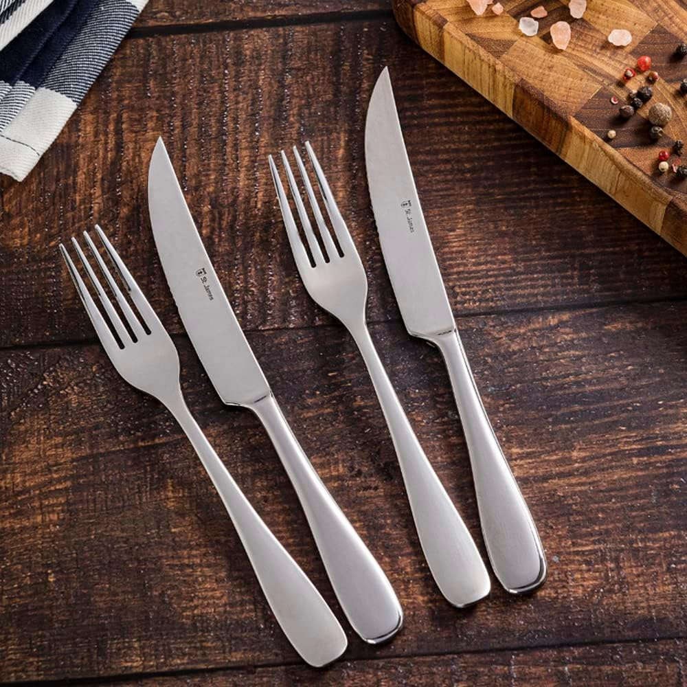 Jogo c/ 12 peças para Churrasco St. James Serenity Aco Inox