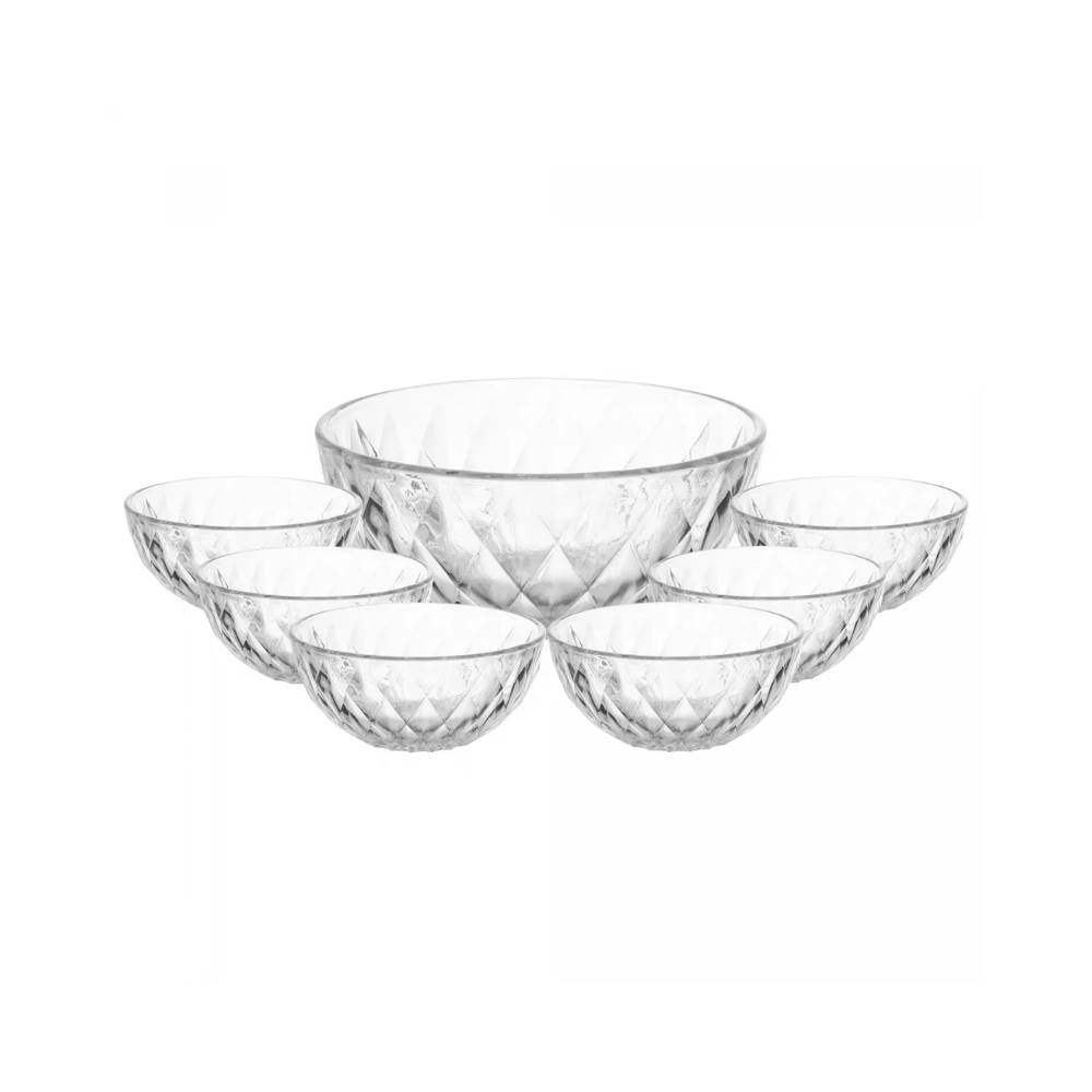 Jg P/ Sobremesa (saladeira+6 Cumbucas) Jg P/ Sobremesa (saladeira+6 Cumbucas)