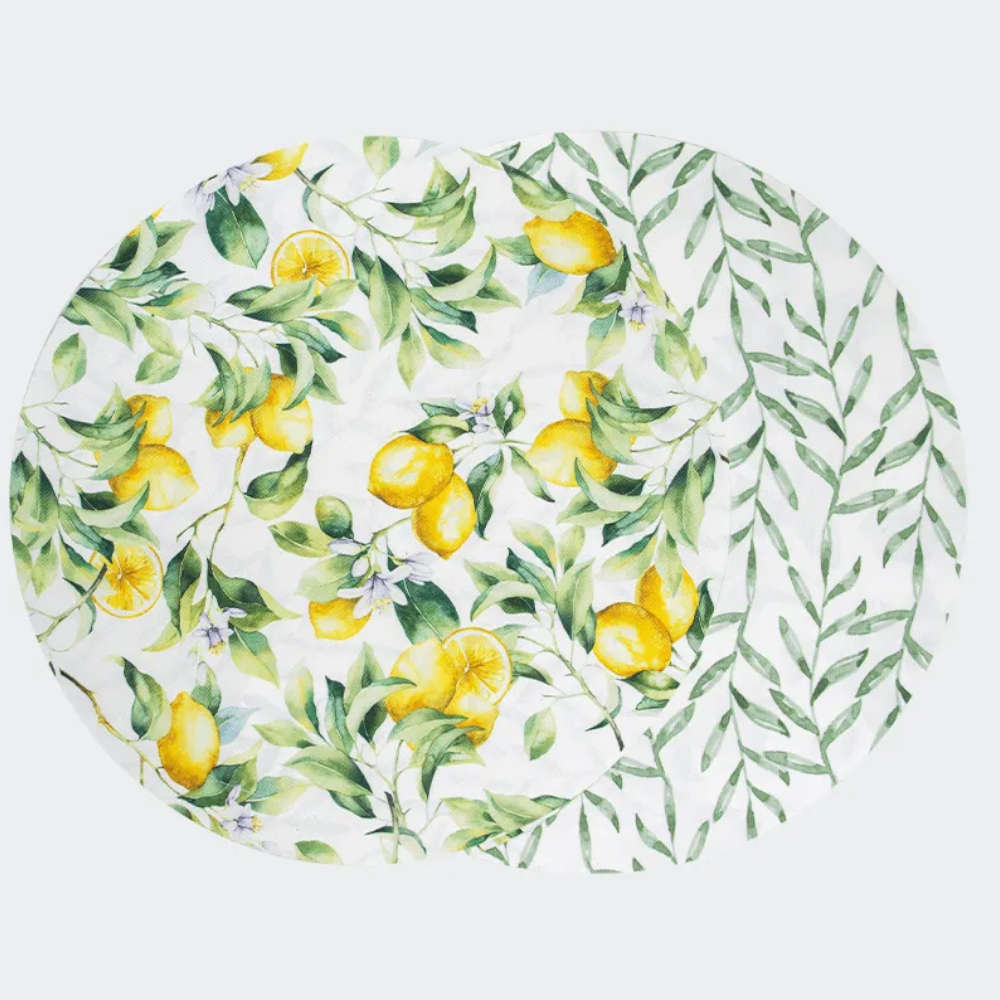 Jogo Americano Auguri Casa Acqua Limone 40 Cm - Cada