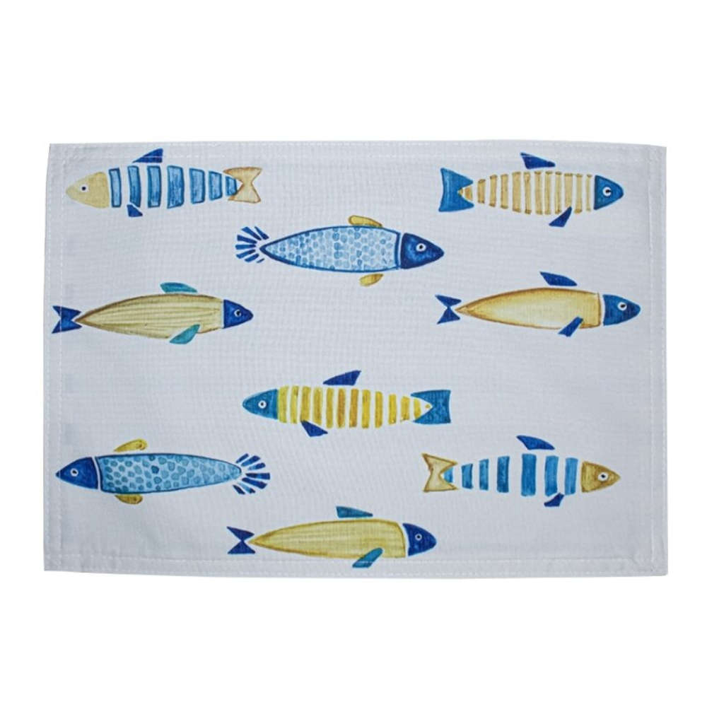 Jogo Americano Auguri Casa Acqua Sardina 35 X 50 Cm - Cada