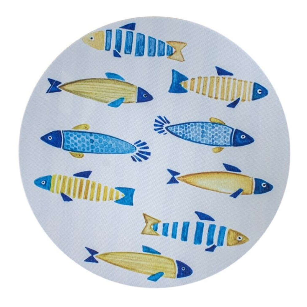 Jogo Americano Auguri Casa Acqua Sardina 40 Cm - Cada