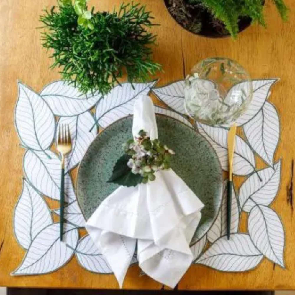 Jogo Americano Auguri Casa Foliage 35 X 50 Cm - Cada
