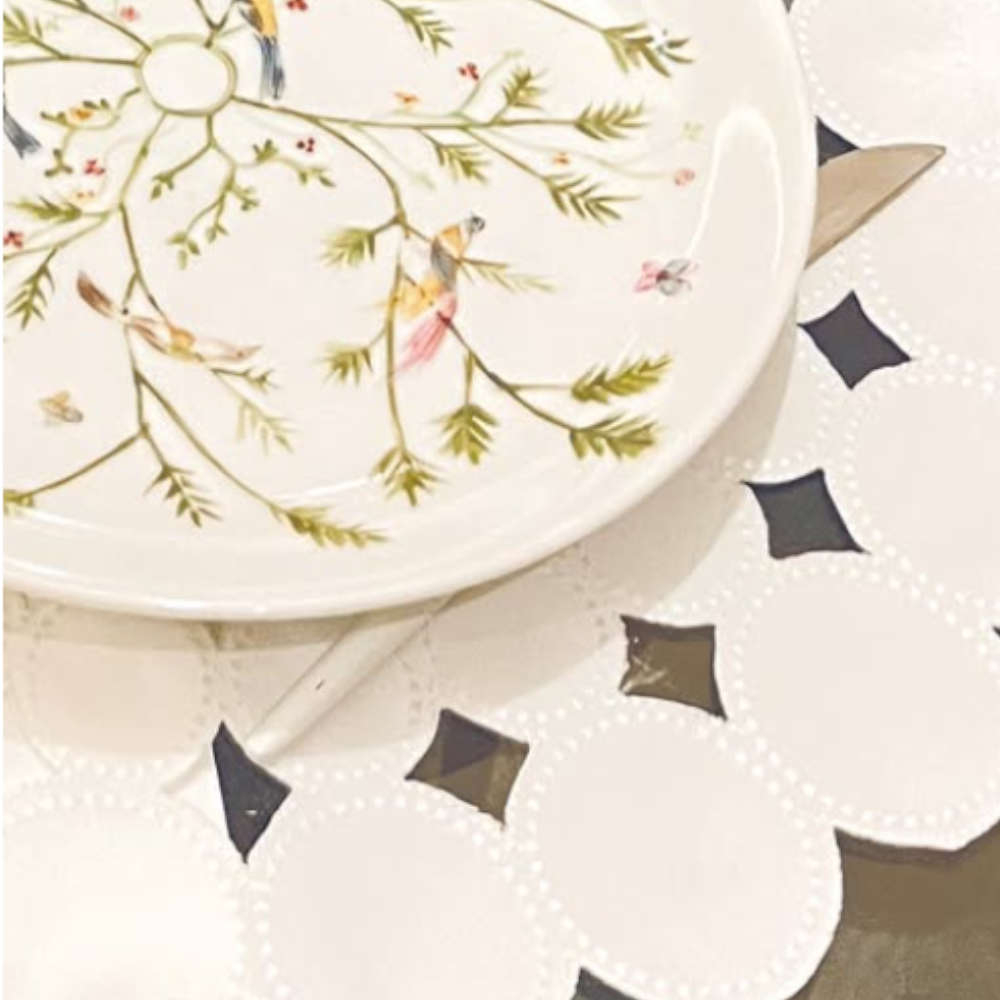 Jogo Americano Auguri Casa Sfere 40 Cm - Cada