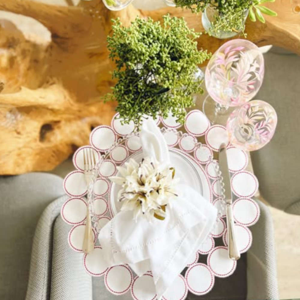 Jogo Americano Auguri Casa Sfere 40 Cm - Cada