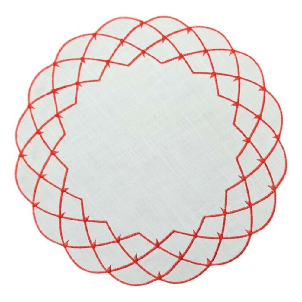 Jogo Americano Auguri Casa Stella Com Bordado 40 Cm - Cada