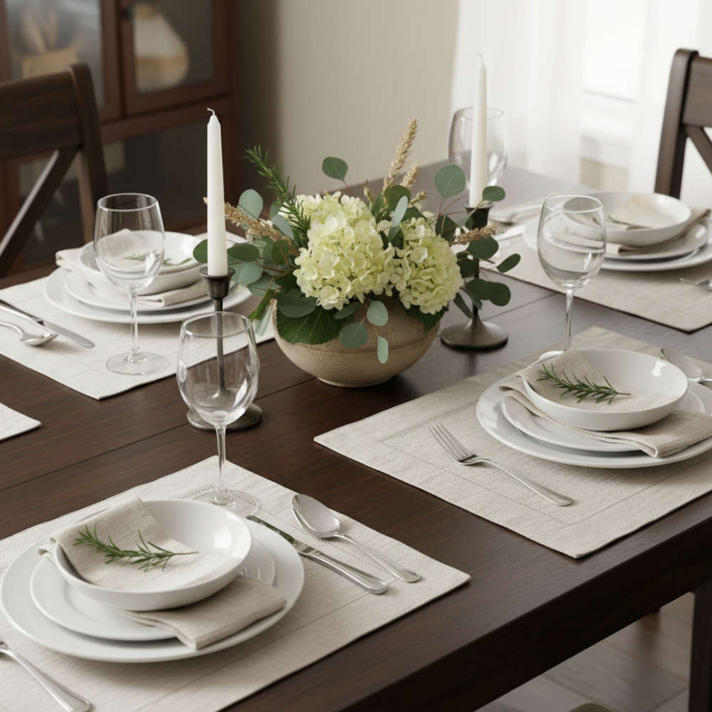 Jogo Americano Retangular Flor de Liss Classic 50 X 40 Cm