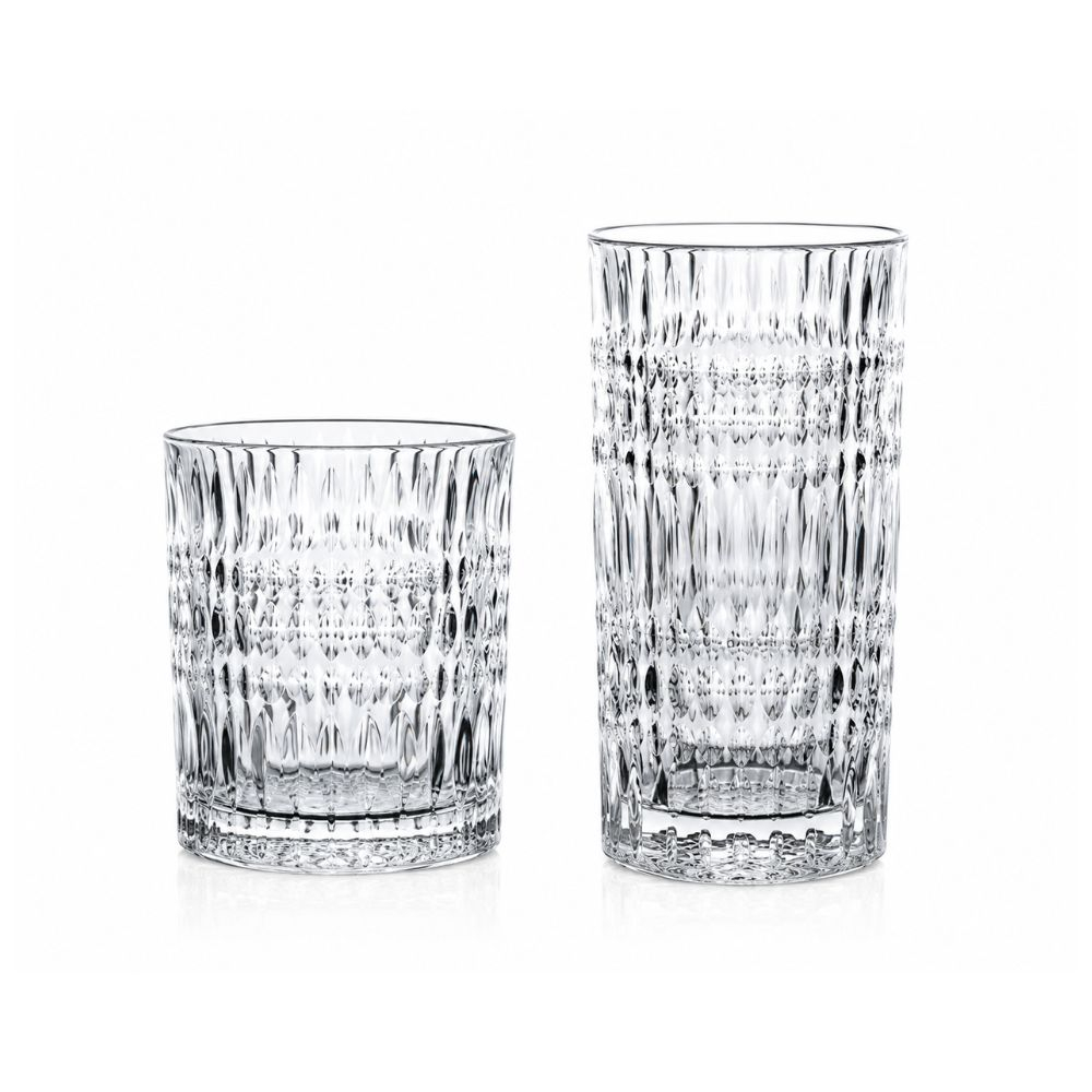 Jogo C/ 12 Copos Whisky + Long Drink Nachtmann Ethno