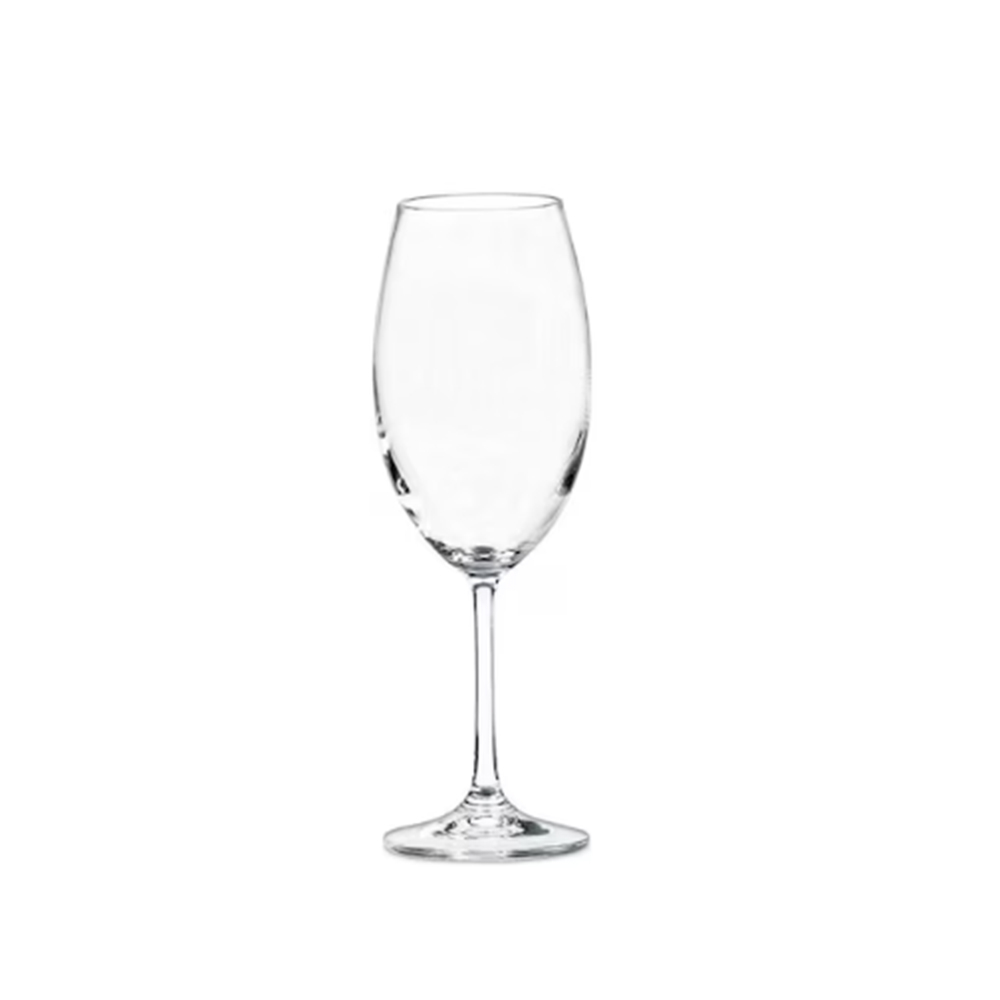 Jogo C / 6 Tacas Para Vinho Chardonnay Bohemia Barbara 400 Ml