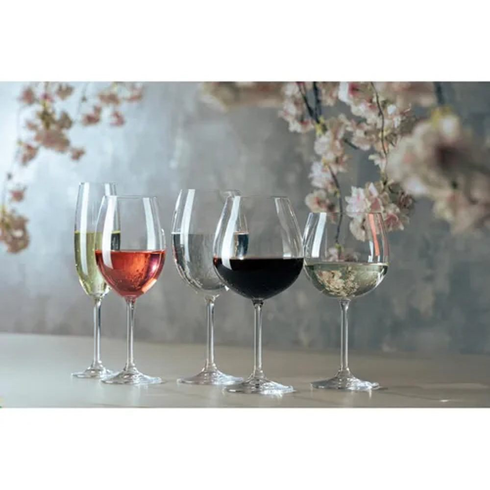 Jogo C/ 6 Tacas Para Vinho Tinto Fulica 670 Ml -bohemia