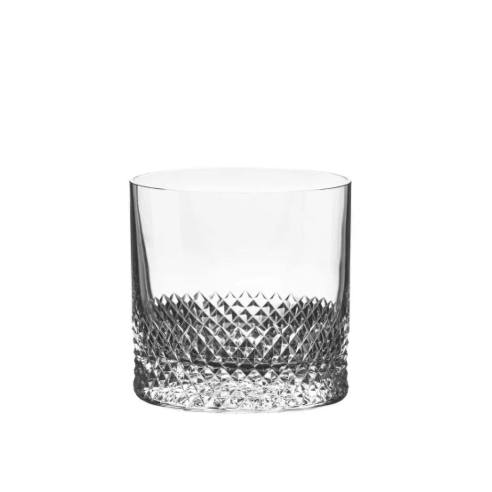 Jogo C/6 Copos On The Rocks Strauss Diamante 370 Ml