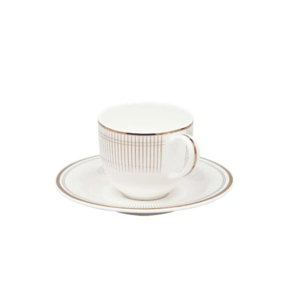 Jogo C/6  Xicara Para Cafe Strauss Harmonia 110 Ml