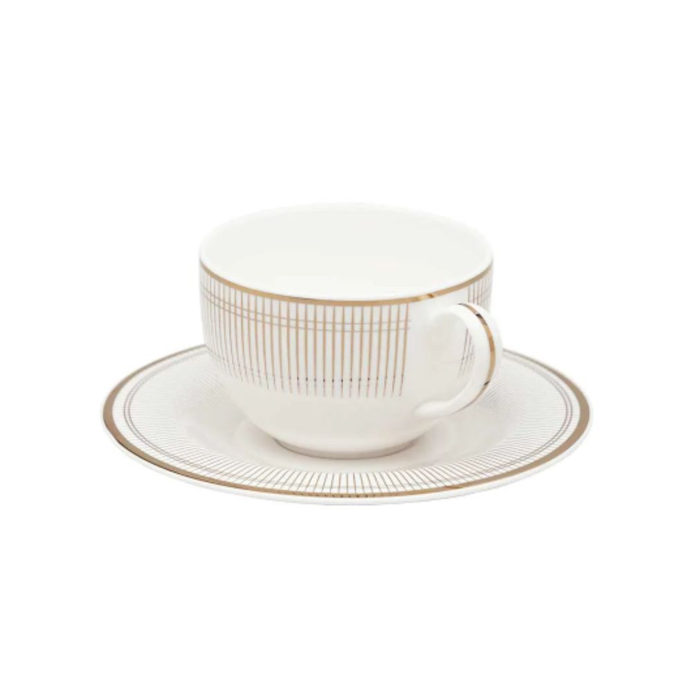 Jogo C/6  Xicara Para Cha Strauss Harmonia 270 Ml