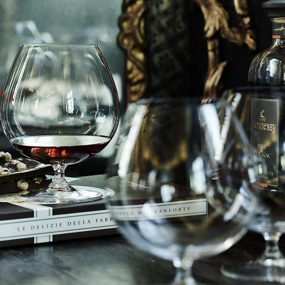 Jogo Com 2 Tacas Para Brandy Vinum Bar Riedel