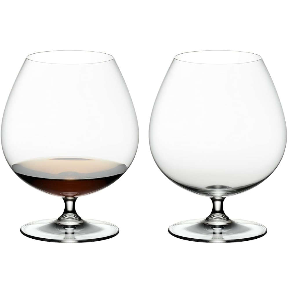 Jogo Com 2 Tacas Para Brandy Vinum Bar Riedel