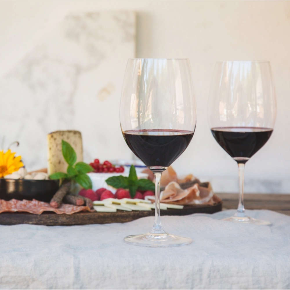 Jogo Com 2 Tacas Para Vinho Tinto Vinum Bordeaux Grand Cru Riedel