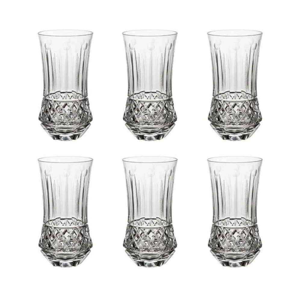 Jogo Com 6 Copos Long Drink 400 Ml Strauss