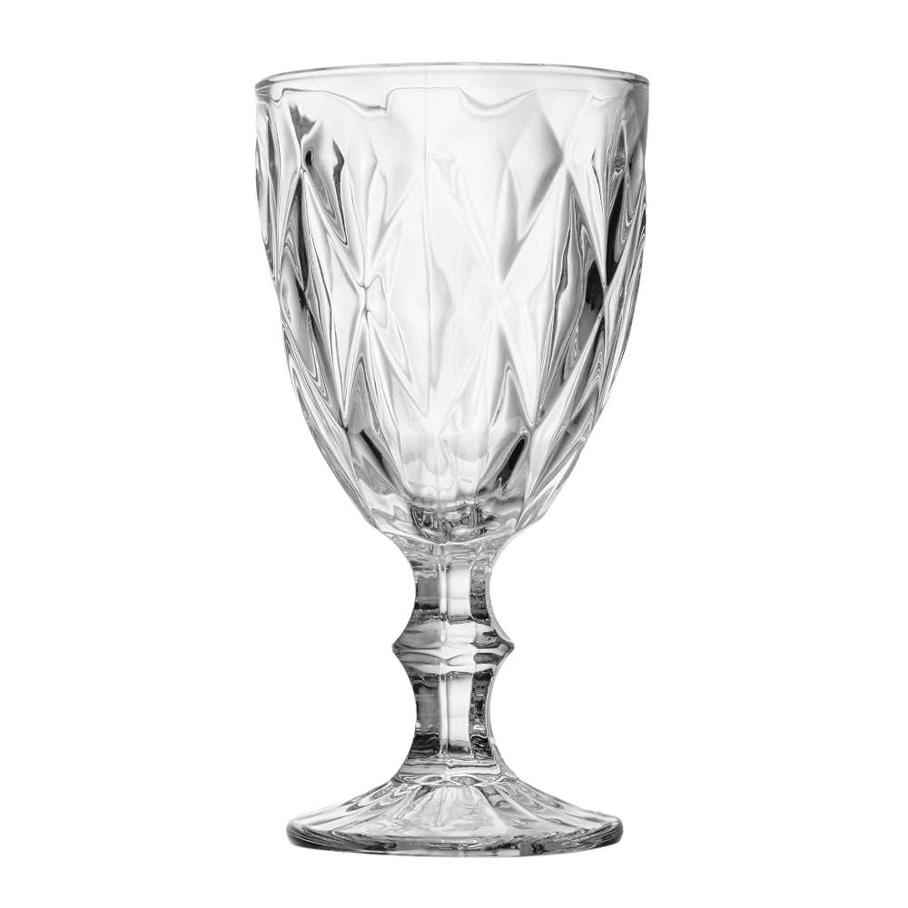 Jogo Com 6 Tacas Para Agua Diamond 320 Ml