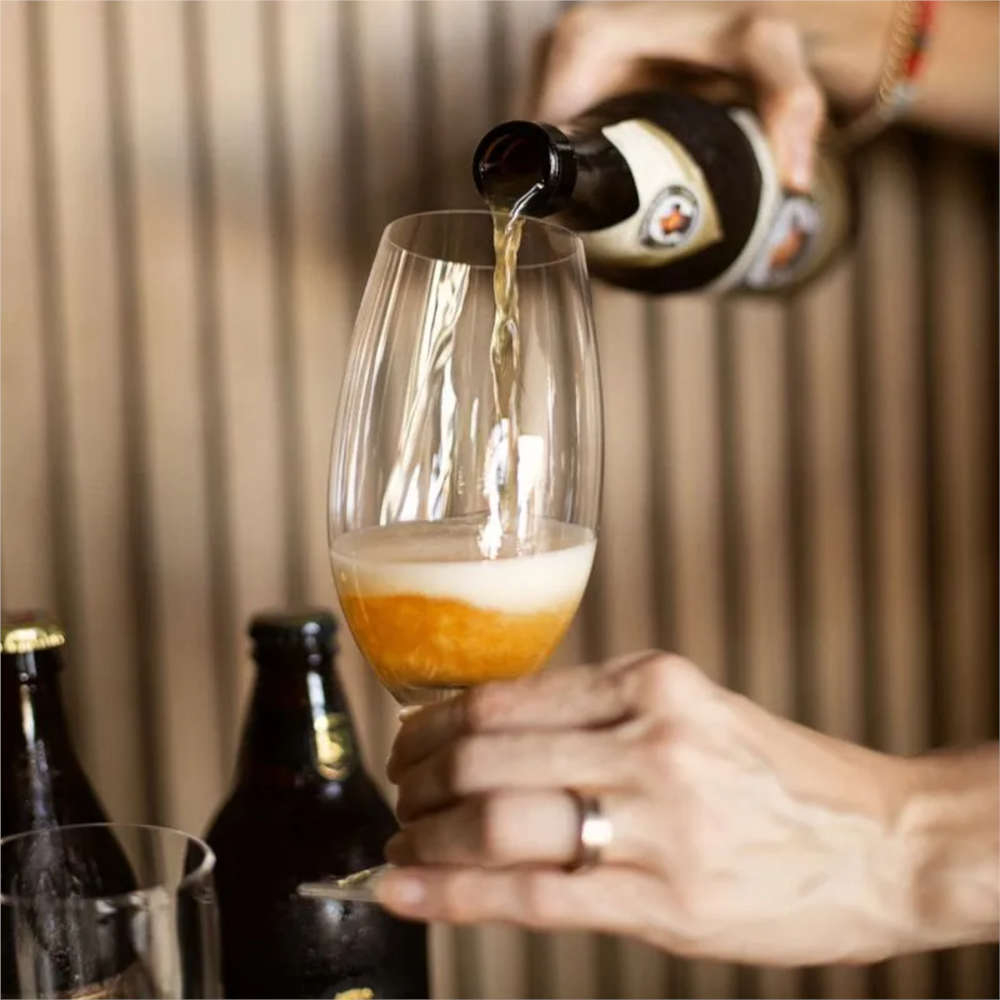 Jogo Com 6 Tacas Para Cerveja 300 Ml Strauss