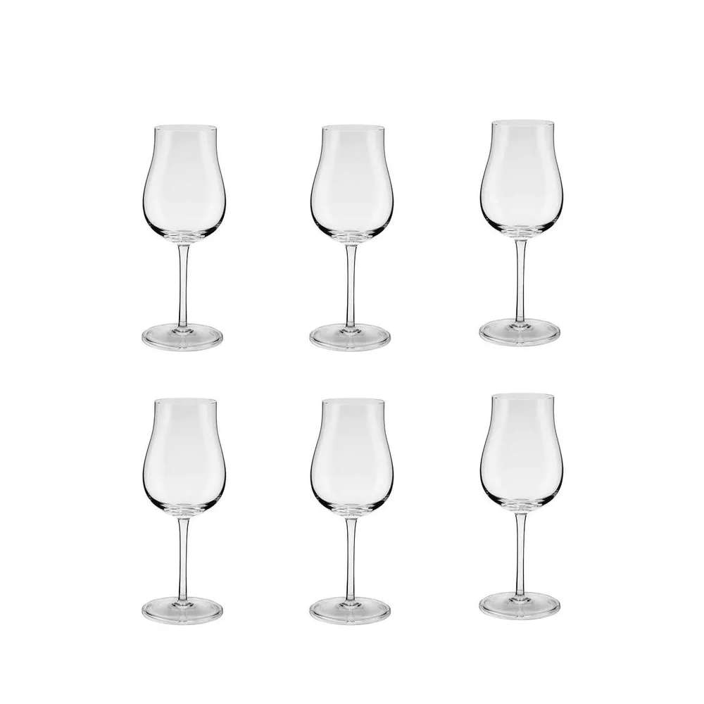 Jogo Com 6 Tacas Para Vinho Tinto 390 Ml Origem Strauss