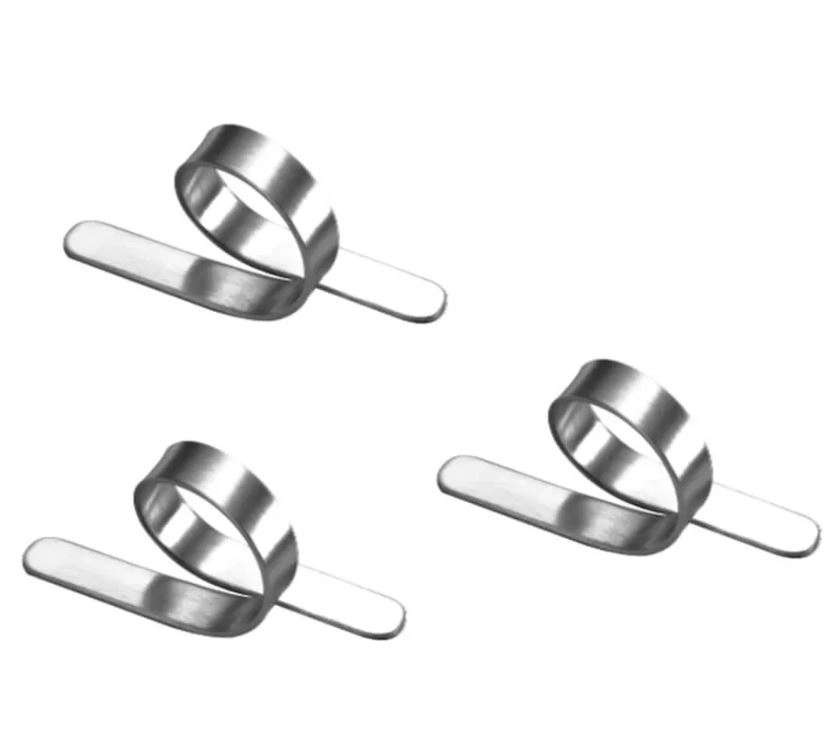 Jogo de Argolas de Guardanapo Riva Sissa Aco Inox Jogo de Argolas de Guardanapo Riva Sissa Aco Inox