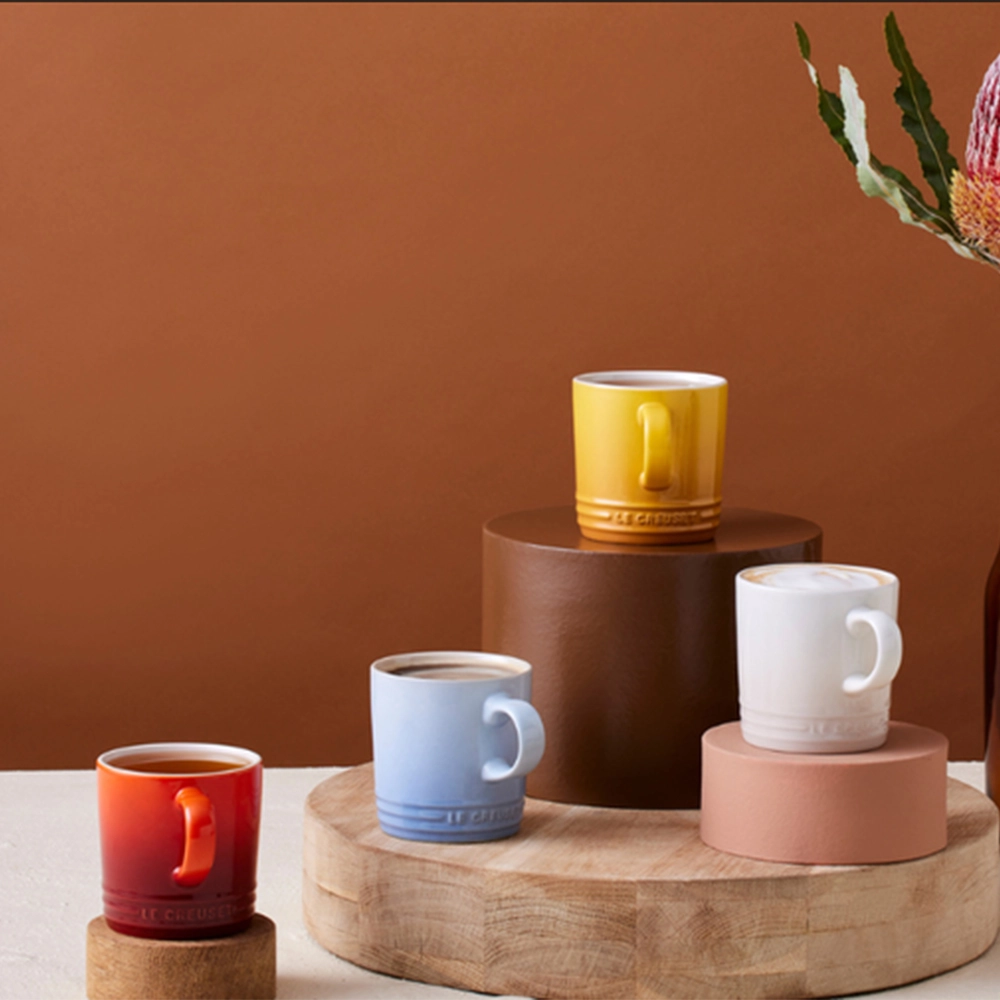 Jogo de Canecas Para Cappuccino Le Creuset Elements 200 Ml - 4 Pecas